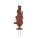 Glitzhome 36"H Metal Penguin Yardstake or Standing Décor or Wall Décor (3 Functions)