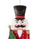 Glitzhome 36"H Metal Nutcracker Yardstake or Standing Décor or Wall Décor (3 Functions)