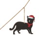 Glitzhome 72"L Metal Christmas Kitty Garland