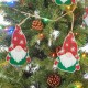 Glitzhome 72"L Metal Christmas Gnome Garland