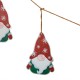 Glitzhome 72"L Metal Christmas Gnome Garland