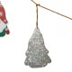 Glitzhome 72"L Metal Christmas Gnome Garland