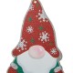 Glitzhome 72"L Metal Christmas Gnome Garland