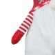 Glitzhome 28"H Fabric Christmas Gnome Shelf Sitter with Dangling Legs