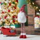 Glitzhome Telescoped Fabric Christmas Gnome Standing Décor