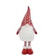 Glitzhome Telescoped Fabric Christmas Gnome Standing Décor