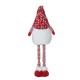 Glitzhome Telescoped Fabric Christmas Gnome Standing Décor