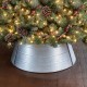 Glitzhome 26"D Galvanized Metal Tree Collar