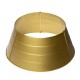 Glitzhome 26"D Gold Metal Tree Collar