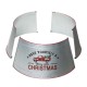 Glitzhome 26"D Galvanized Metal Tree Collar with Truck Motif