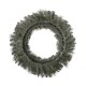 Glitzhome 30"D Pre-Lit Glittered Pine Cone Christmas Wreath with 50 Warm White Lights