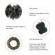 Glitzhome 36"D Oversized Pre-Lit Glittered Pine Cone Christmas Wreath with 50 Warm White Lights