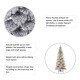 Glitzhome 7.5ft Pre-Lit Snow Flocked Layered Spruce Artificial Christmas Tree with 350 Warm White Lights