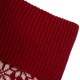 Glitzhome 2pk 24"L Knitted Snowflake Acrylic Christmas Stocking