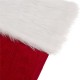 Glitzhome 2pk 20.00"L Knitted Christmas Stocking with Faux Fur Cuff