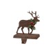 Glitzhome 2PK 6.50"H Wooden/Metal Reindeer Stocking Holder