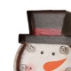 Glitzhome Marquee LED Snowman Head & Tree Stocking Holder, Set of 2