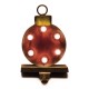 Glitzhome 2PK Marquee LED Ornament Stocking Holder