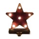 Glitzhome 2PK Marquee LED Star Stocking Holder