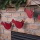 Glitzhome 2pk 72"L Metal Christmas Birds Garland