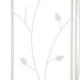 Glitzhome 44.75"H 3-Tiered White Metal Corner Shelf Planter Stand