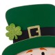 Glitzhome 24"H St. Patrick's Day Lighted Wooden Leprechaun Yard Stake or Wall Décor or Porch Décor (Three Functions)