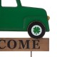 Glitzhome 24"H St. Patrick's Day Wooden & Metal Truck Yard Stake or Wall Décor (Two Functions)