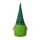 Glitzhome 25.5"H St. Patrick's Day Fabric Gnome Standing Decor