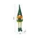 Glitzhome 28.25"H St. Patrick's Day Fabric Gnome Shelf Sitter with Dangling Legs