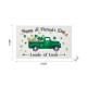 Glitzhome 24"L St. Patrick's Day Wooden Truck Wall Decor