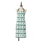 Glitzhome St. Patrick's Day Shamrocks Apron with 2 Roomy Pockets