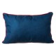 Glitzhome 18"L Faux Burlap Patriotic/Americana Flag Pillow