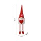 Glitzhome 28.25"H Fabric Valentine's Gnome Shelf Sitter with Dangling Legs