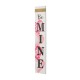 Glitzhome 42"H Valentine's Wooden "Be Mine" Porch Sign