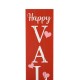 Glitzhome 60"H Wooden Happy Valentine's Day Porch Sign