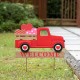 Glitzhome 24"H Valentine's WELCOME Truck Yard Stake or Hanging Sign (Two Functions)