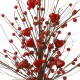 Glitzhome 18"H Lighted Valentine's Berry Heart Table Tree