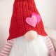 Glitzhome 25.5"H Fabric Valentine's Gnome Standing Decor