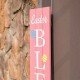 Glitzhome 60"H "Easter BLESSINGS" Wooden Porch Sign