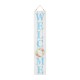 Glitzhome 42"H "Happy EASTER" & "WELCOME" Wooden Double Sided Porch Sign