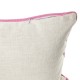 Glitzhome 18"L Faux Burlap Happy Easter Truck Pillow