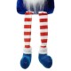 Glitzhome 2PK 24"H Fabric Patriotic/Americana Gnome Shelf Sitter with Dangling Legs
