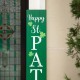 Glitzhome 60"H Wooden "Happy St. Patrick's Day" Porch Sign