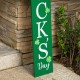 Glitzhome 60"H Wooden "Happy St. Patrick's Day" Porch Sign