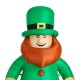 Glitzhome 8ft St. Patrick's Day Lighted Inflatable Leprechaun Decor