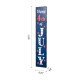 Glitzhome 42.5"H July 4th Lighted Wooden Happy Porch Sign