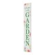 Glitzhome 42"H Spring and Summer Double Sided Wooden "WELCOME GARDEN" Porch Sign