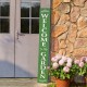 Glitzhome 60"H Oversized Wooden Green "WELCOME to the GARDEN" Porch Sign