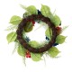 Glitzhome 22''D Patriotic/Americana Hydrangea Wreath