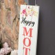Glitzhome 42"H Double Sided Wooden Porch Decor Mother's Day and Father's Day